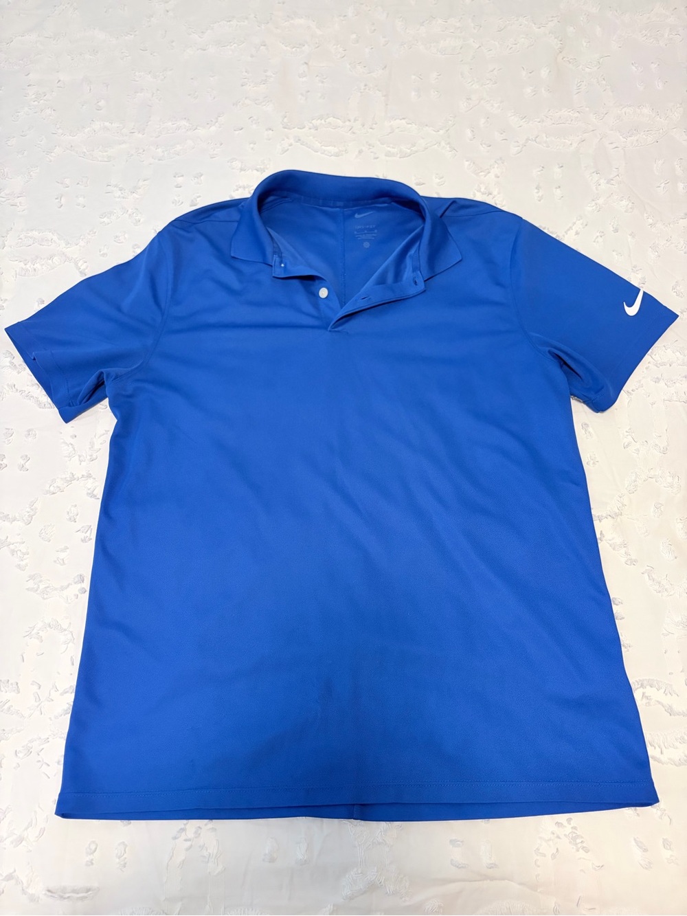 Nike Blue Dri-FIT Polo Shirt